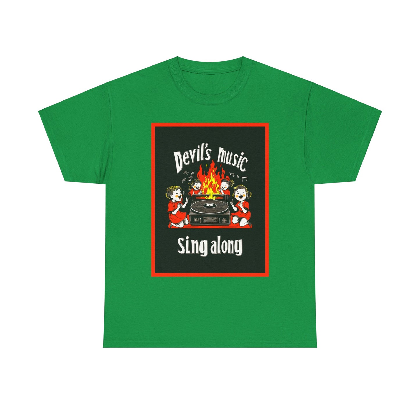 Devil's Music Unisex Heavy Cotton Tee