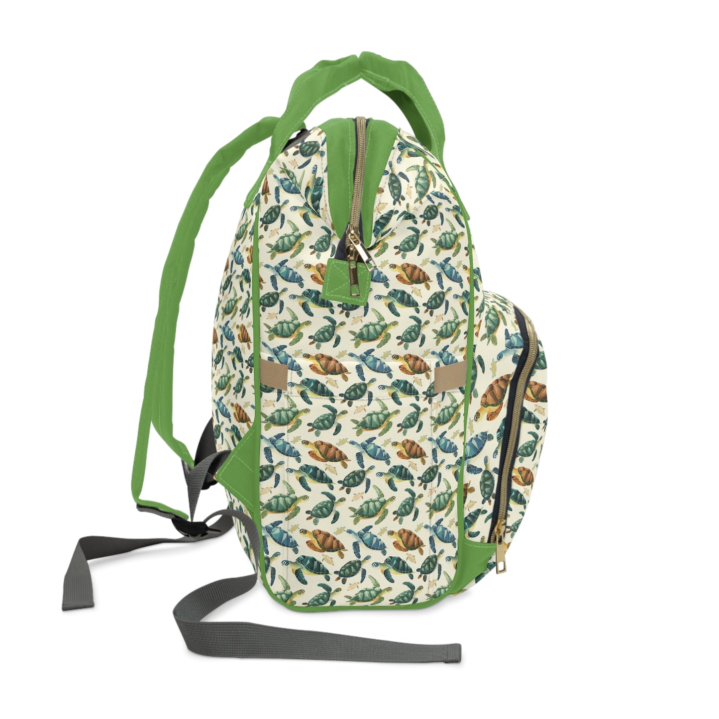 Turtle Time Multifunctional Diaper Backpack