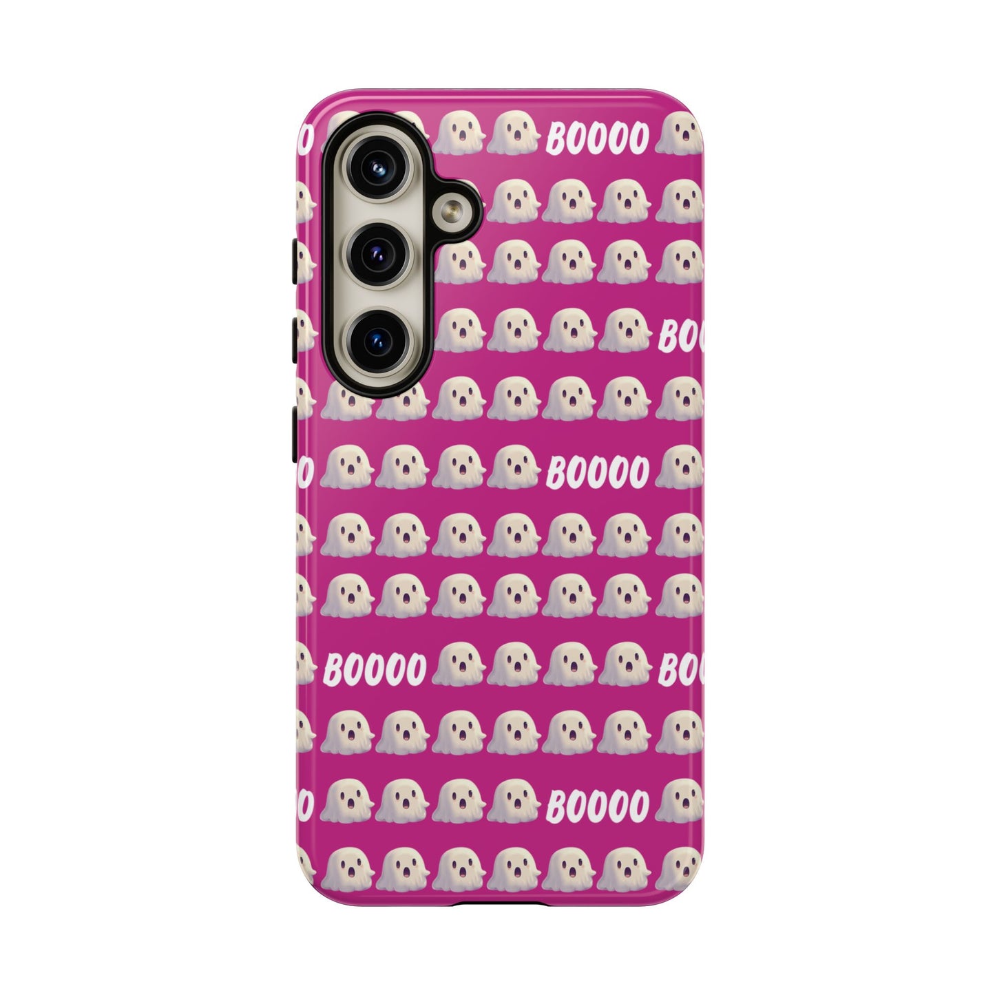 Pink Halloween Ghost Boos Tough Cases