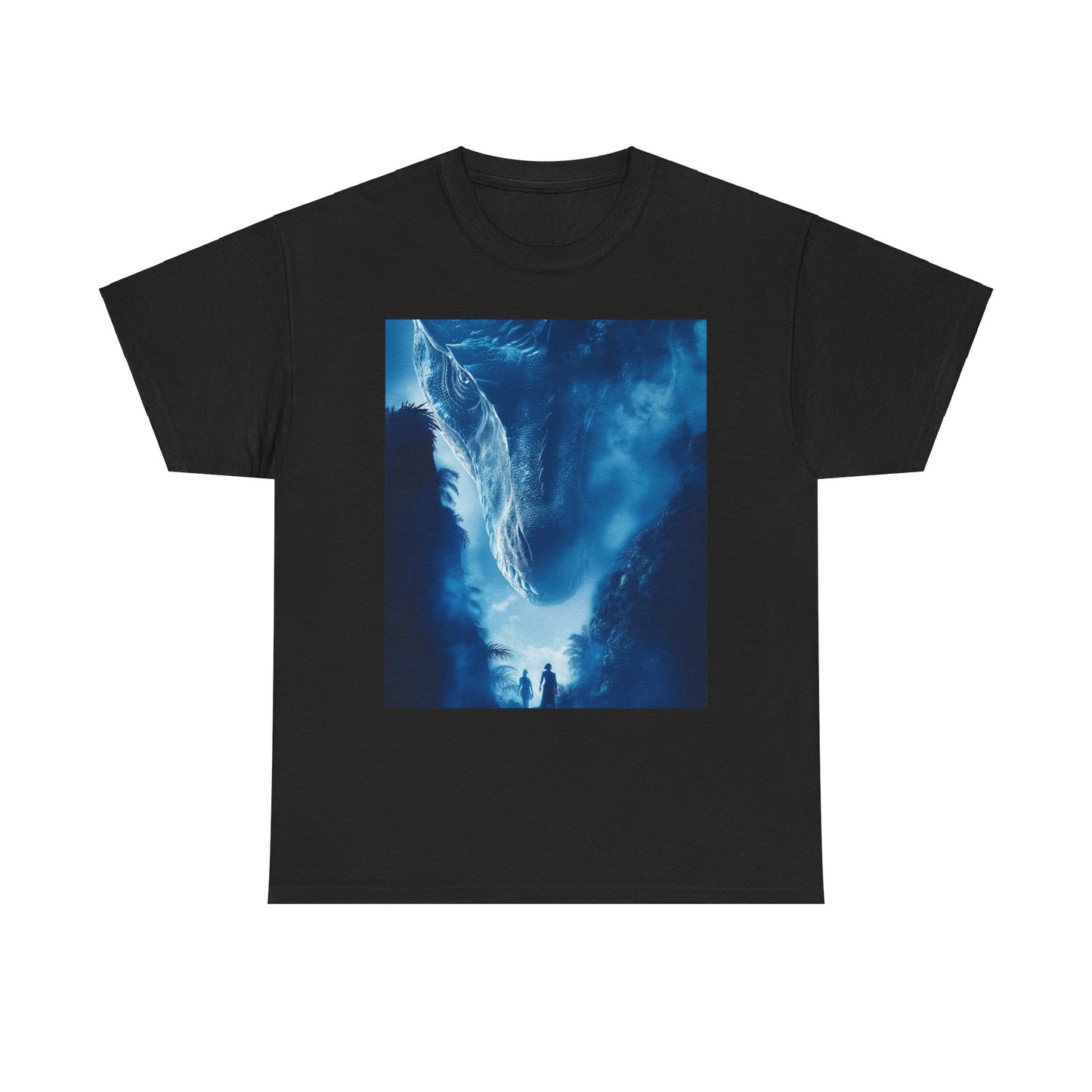 FitzBoyzPrintz - trex Blue Tee