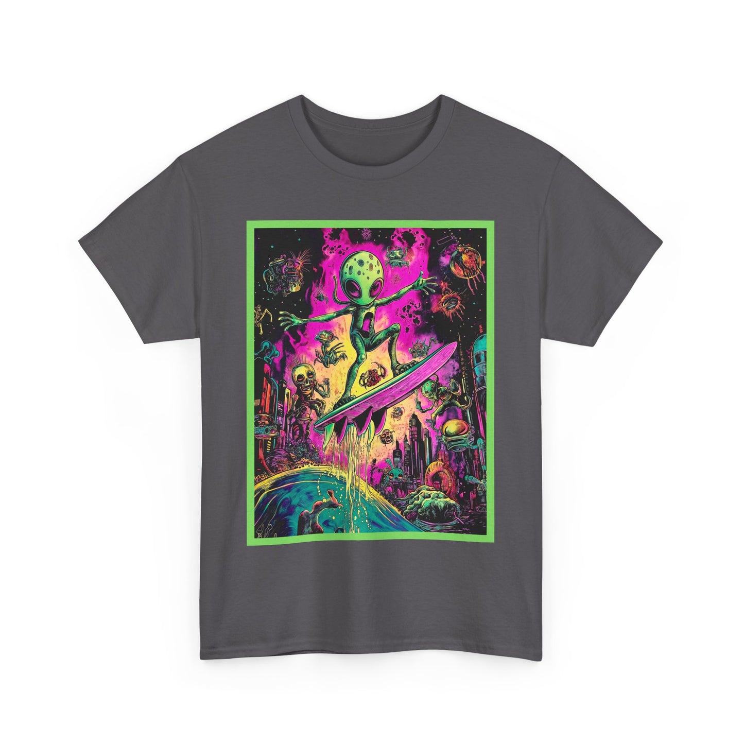 Alien World Unisex Heavy Cotton Tee
