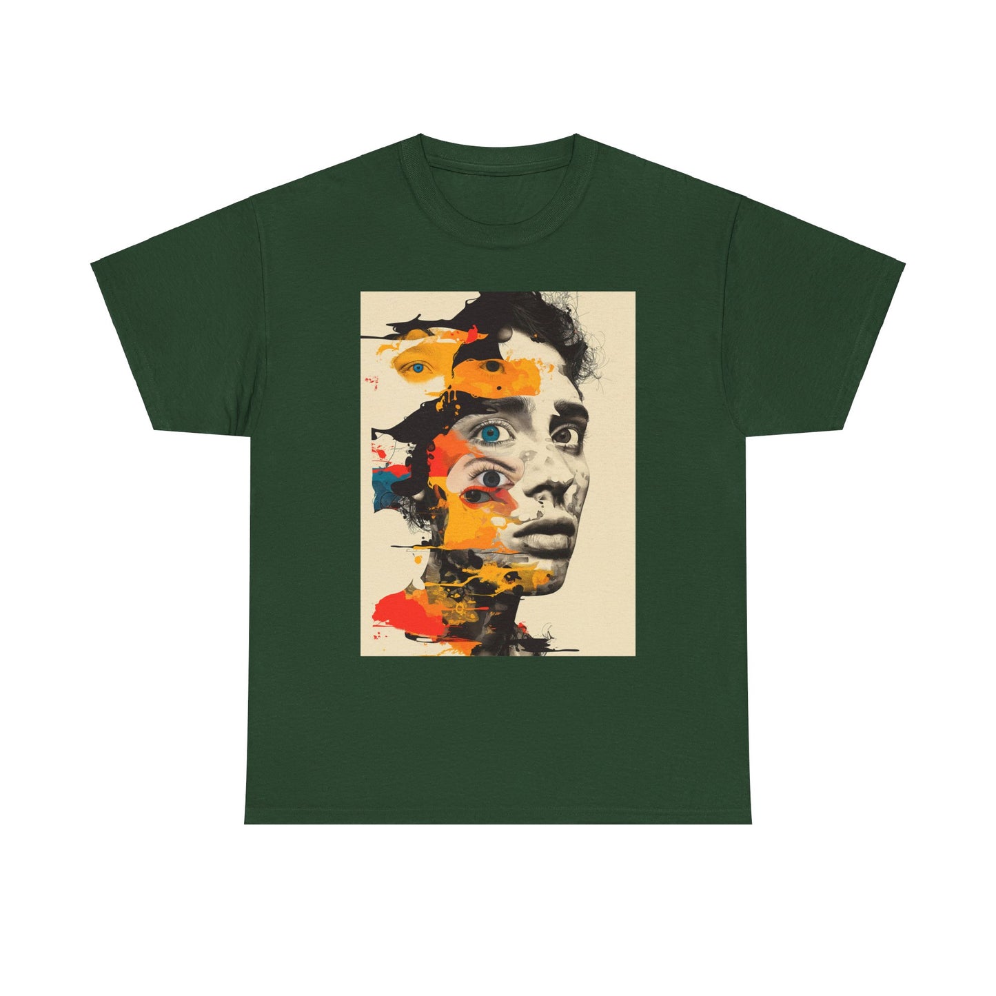 Multifaceted Gaze Unisex Heavy Cotton Graphic Tee