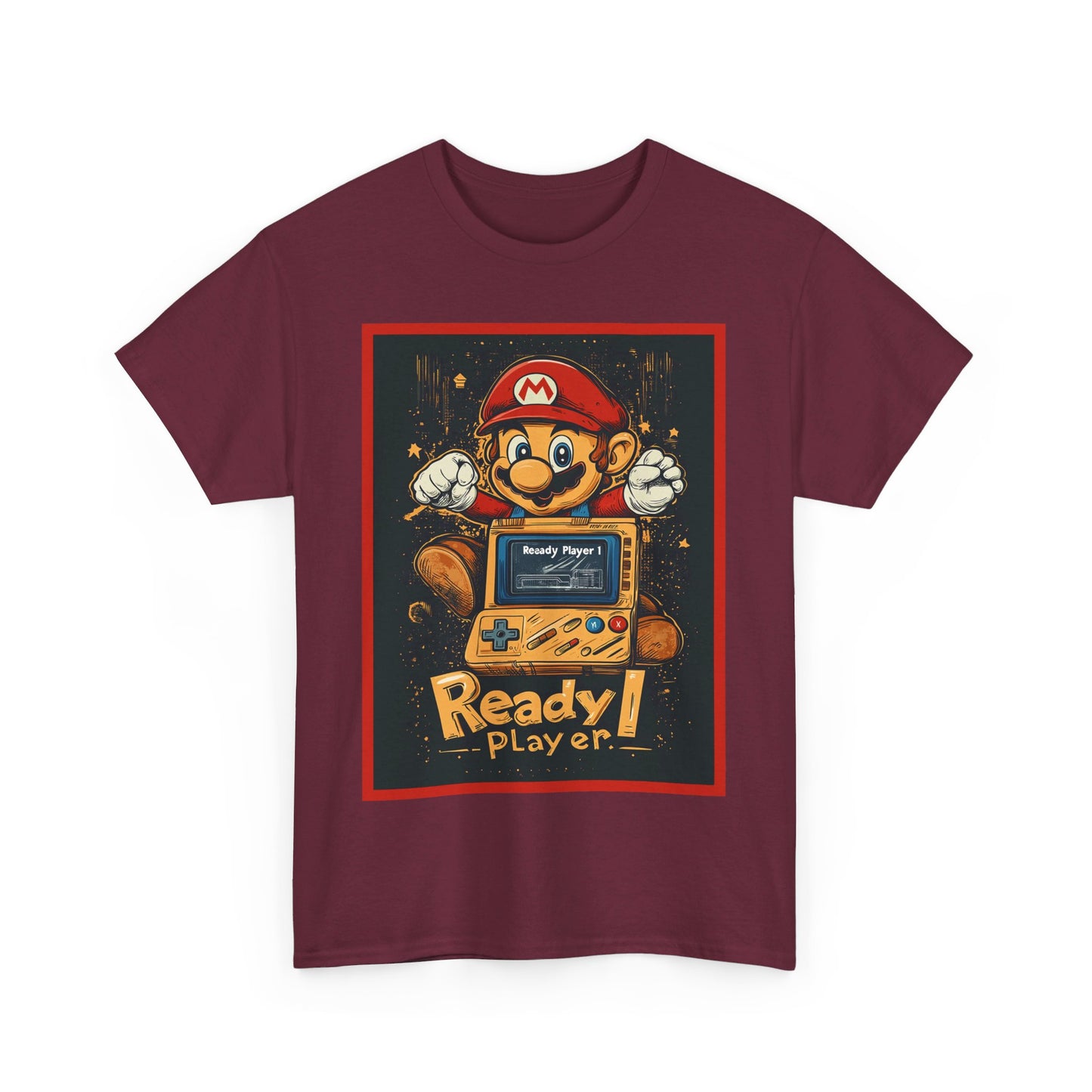 Ready Player 1 Unisex Heavy Cotton Tee