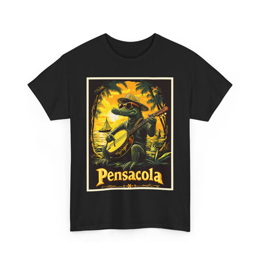 Pensacola gator Unisex Heavy Cotton Tee