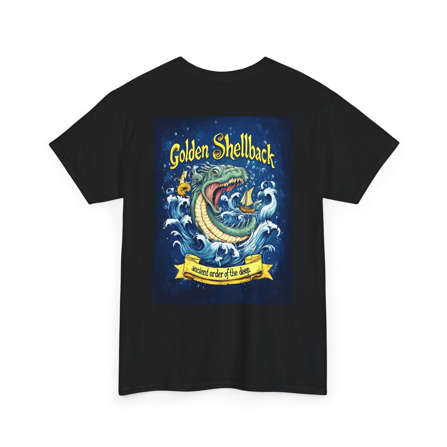 Golden shellback Unisex Heavy Cotton Tee