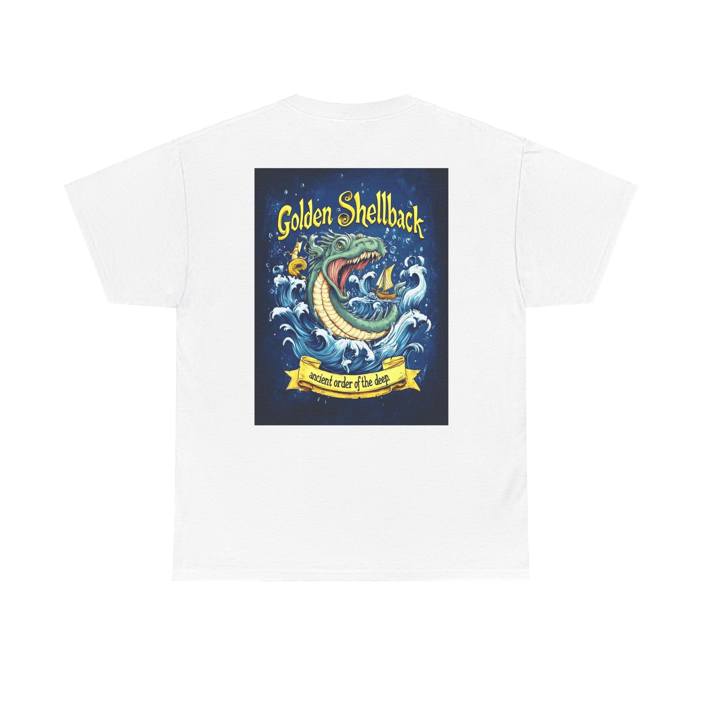 Golden shellback Unisex Heavy Cotton Tee