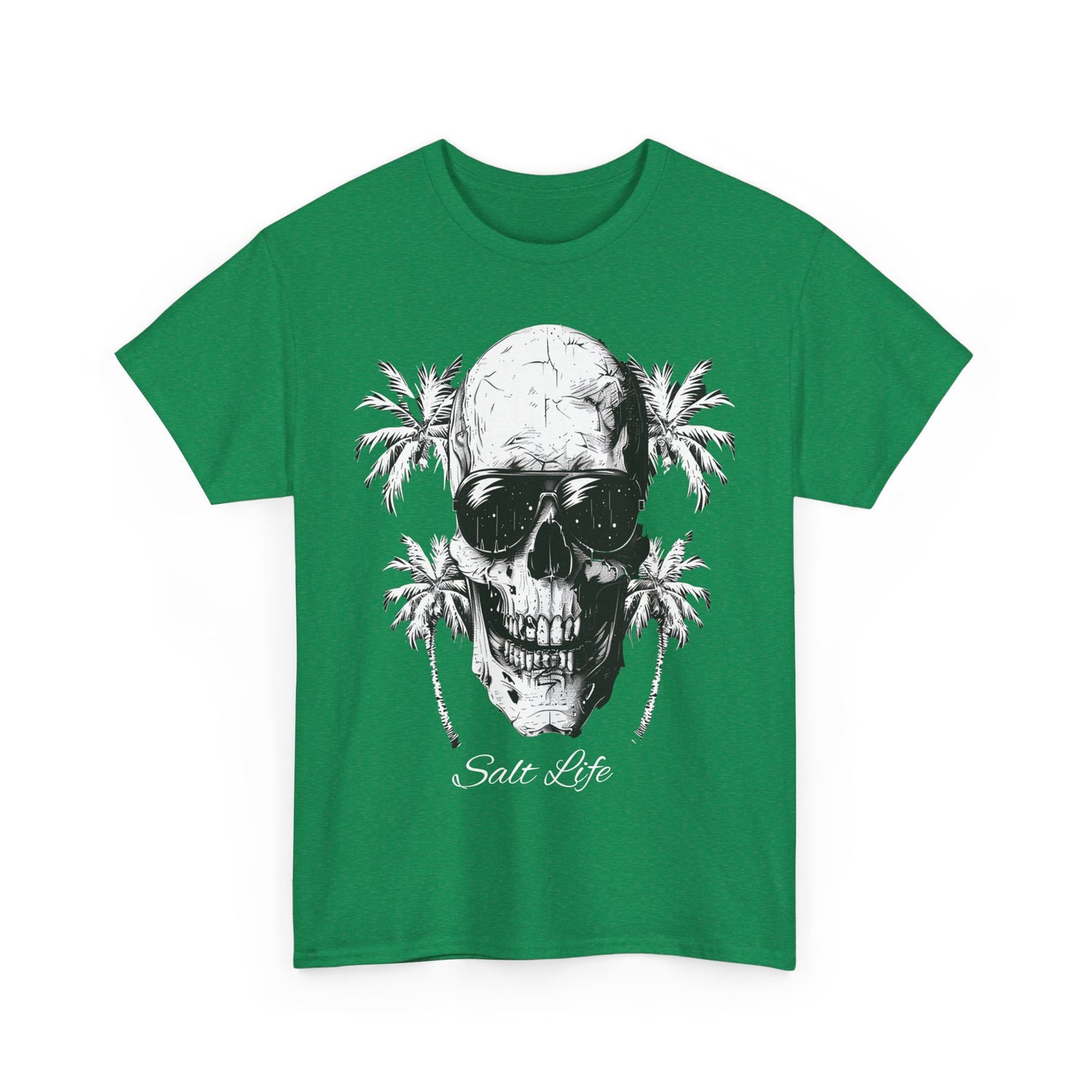 Salt Life Skull Beach Vibes Unisex Heavy Cotton Tee