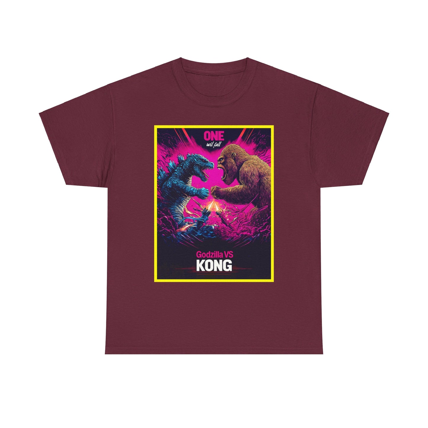 Zilla VS Kong Unisex Heavy Cotton Tee