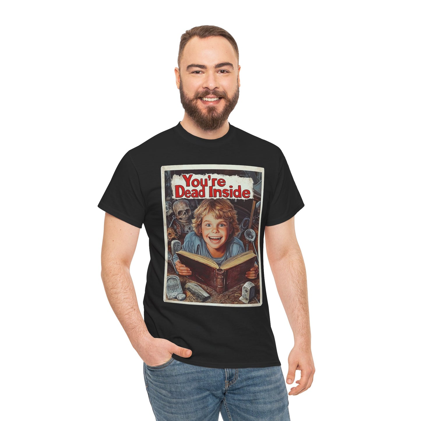 You're Dead Inside Unisex Heavy Cotton Tee