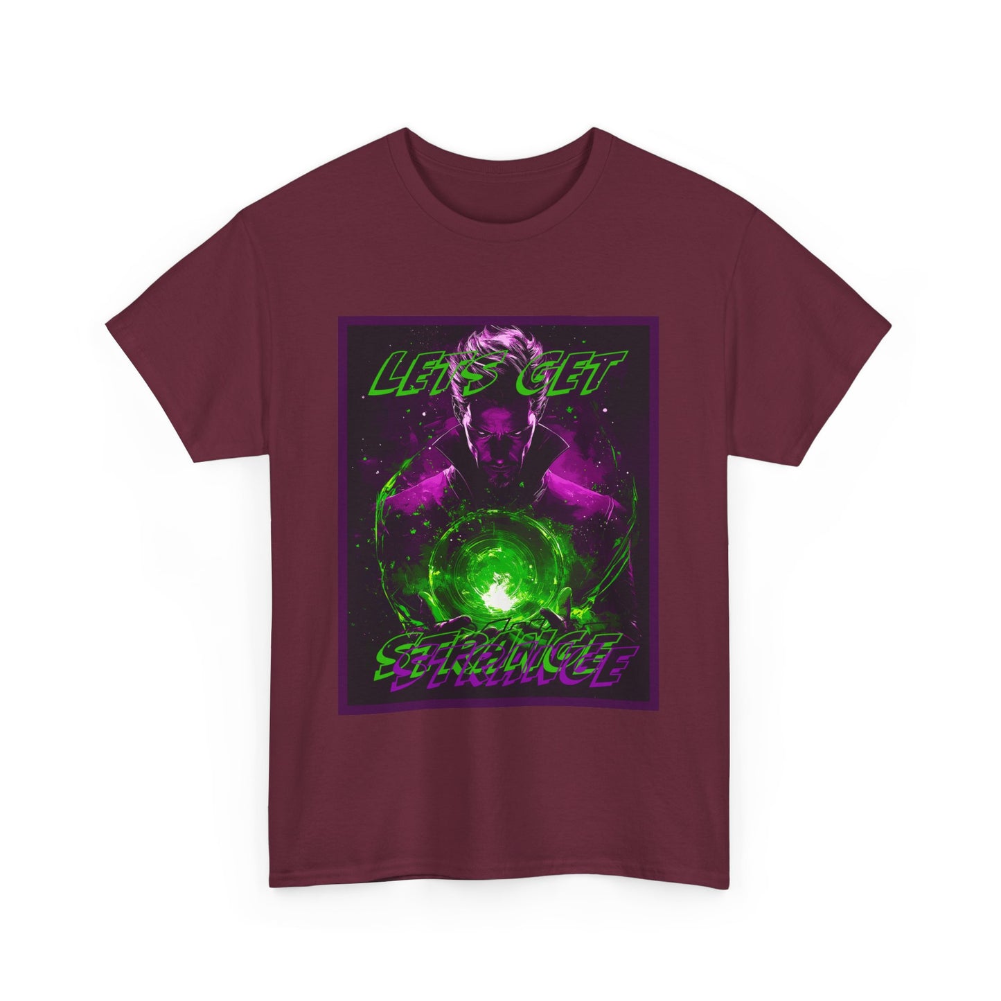 getting strange Unisex Heavy Cotton Tee