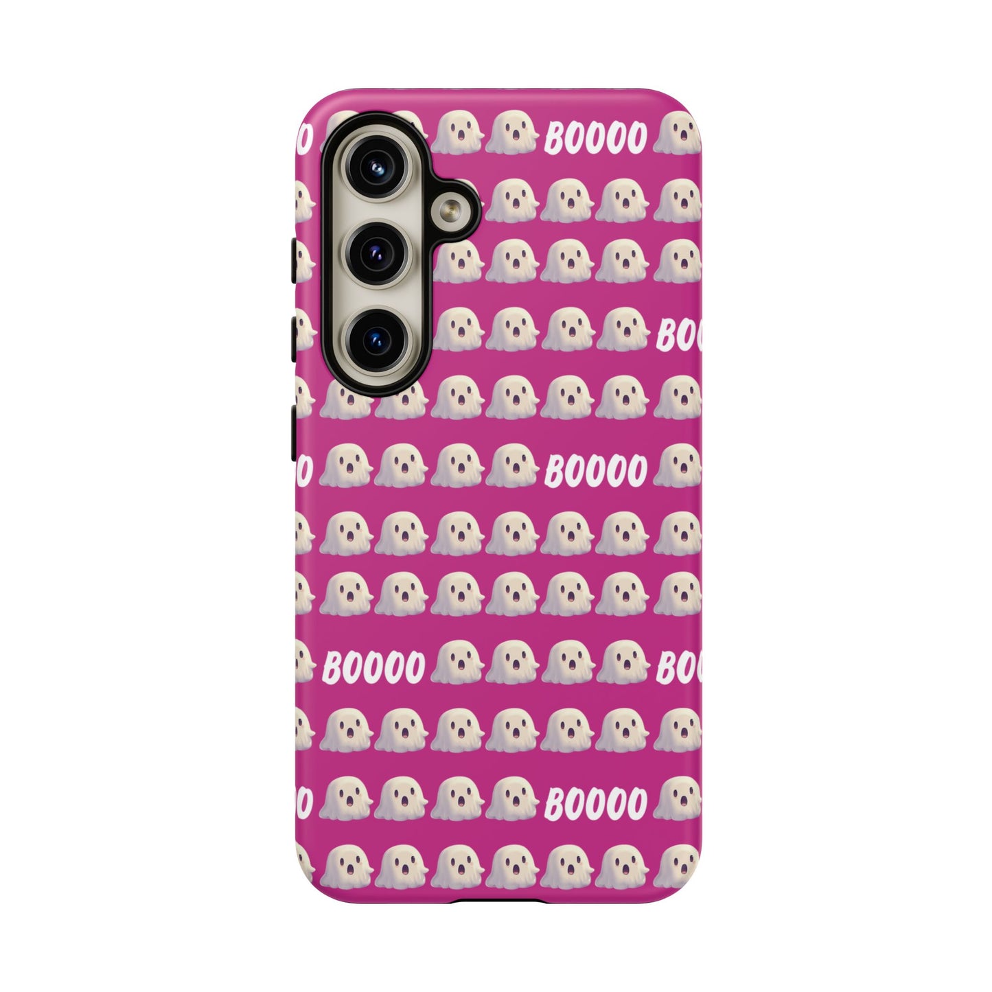 Pink Halloween Ghost Boos Tough Cases