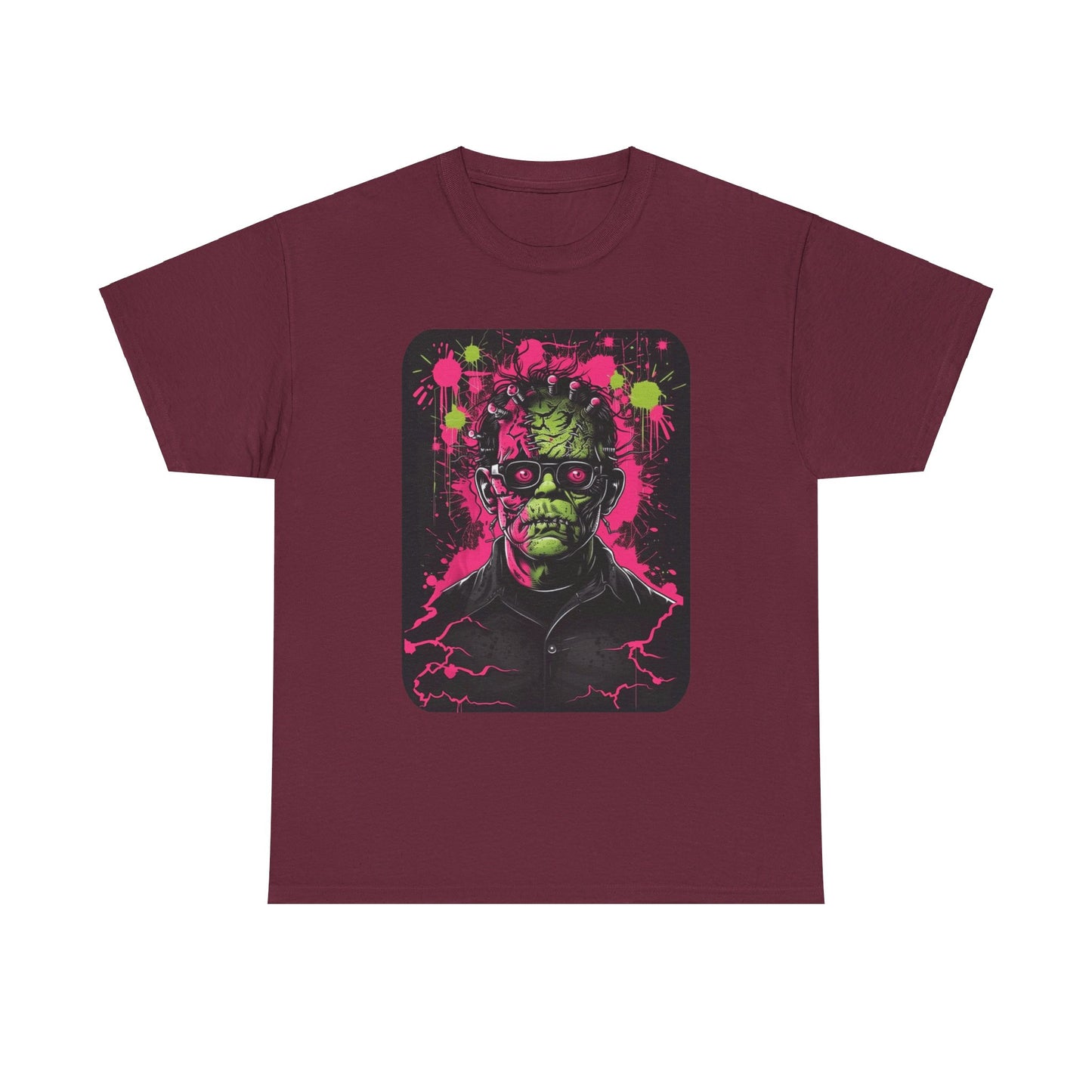 Fitzboyzprintz - Frankenstein's Monster Pop Art Unisex Heavy Cotton Tee