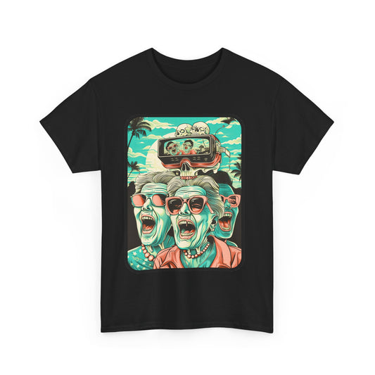 Fitzboyzprintz Granny Scream Squad Unisex Fashion Heavy Cotton Fabric Tee