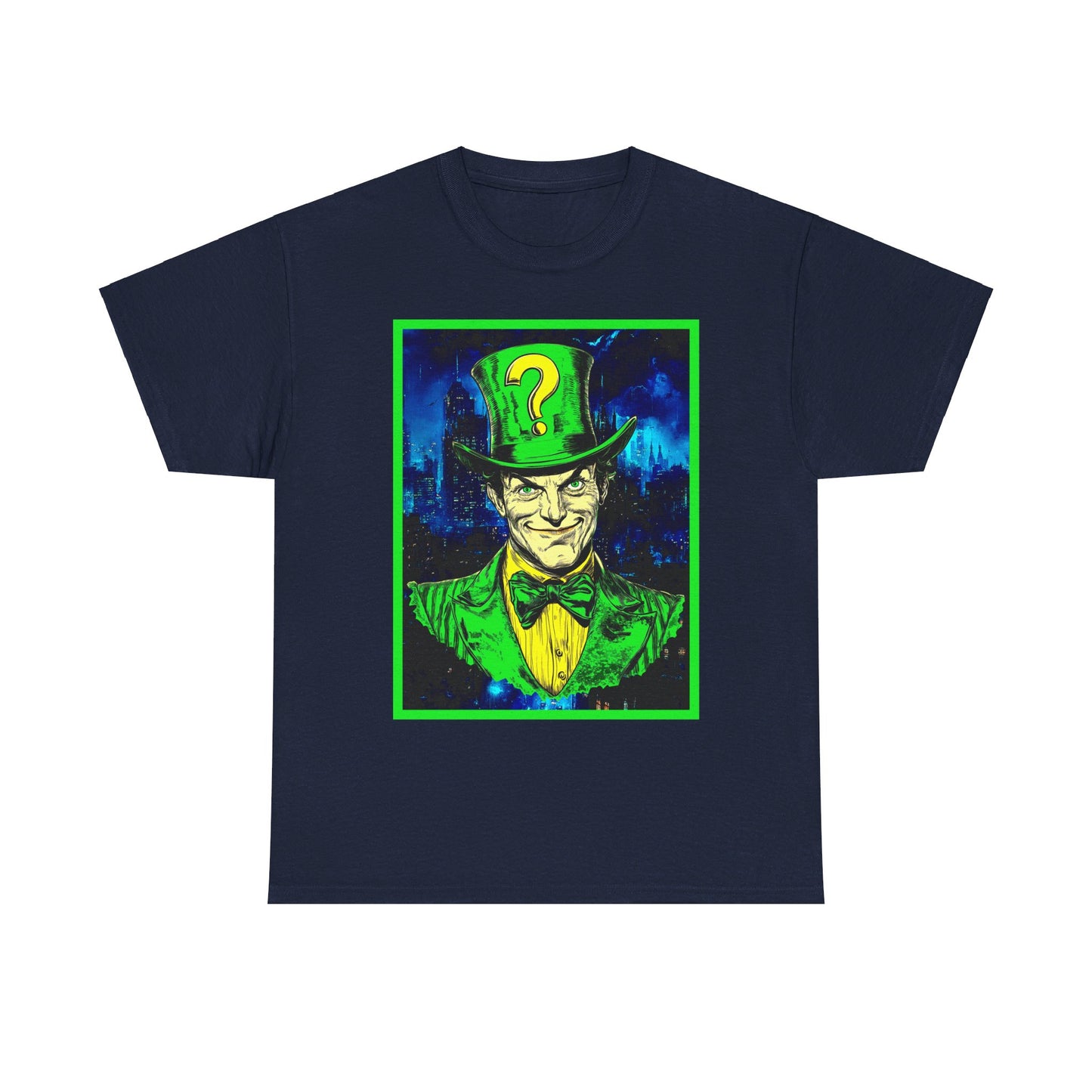 riddle me this Unisex Heavy Cotton Tee