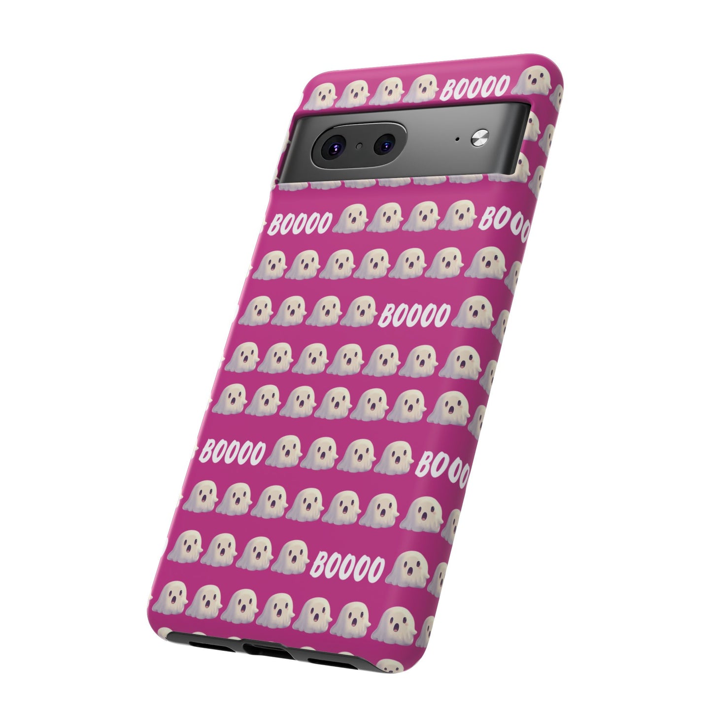 Pink Halloween Ghost Boos Tough Cases