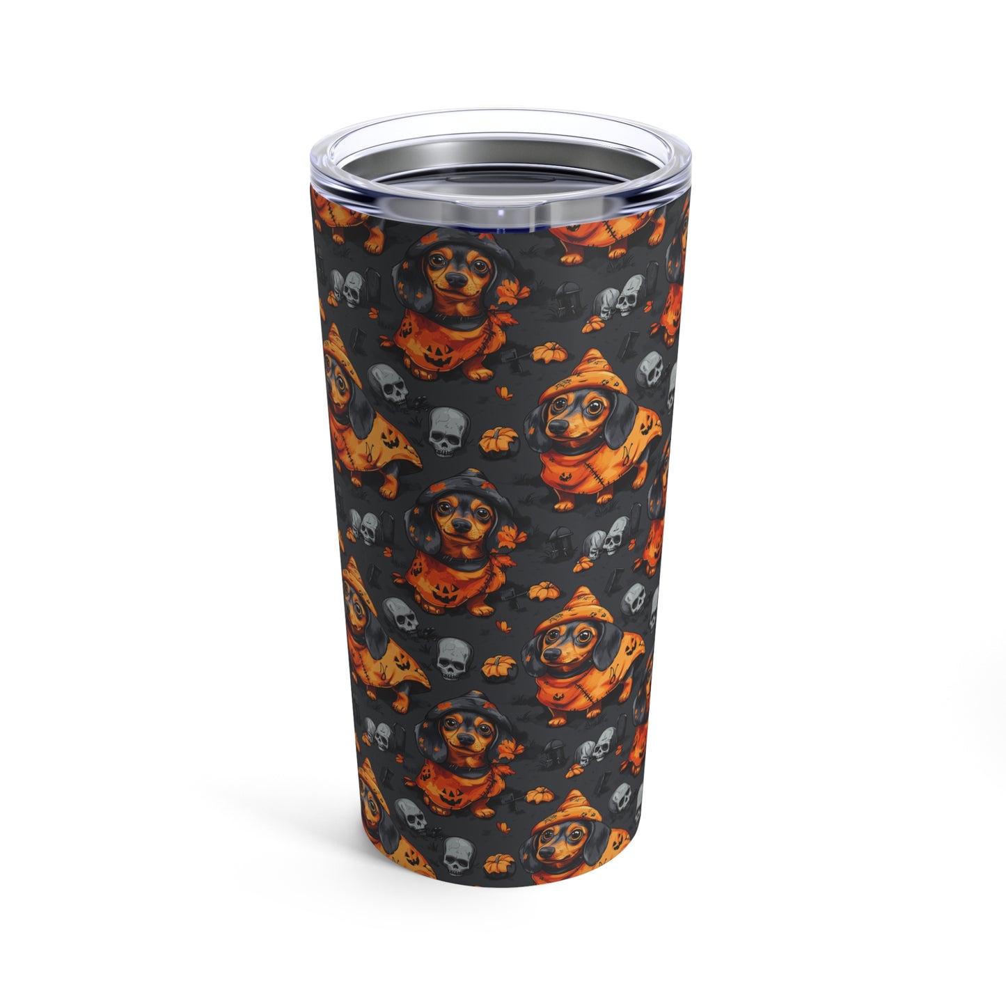 Dachshund Howl-O-Weenie Tumbler 20oz