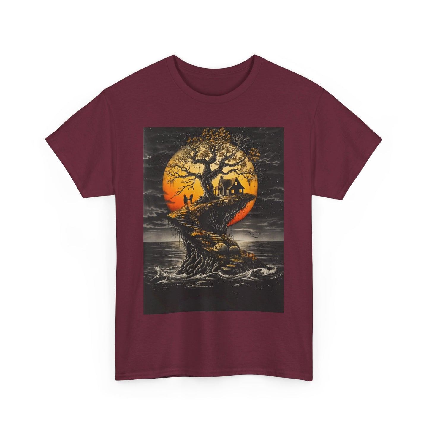 Fitzboyzprintz Mystic Tree Unisex Heavy Cotton Graphic Tee