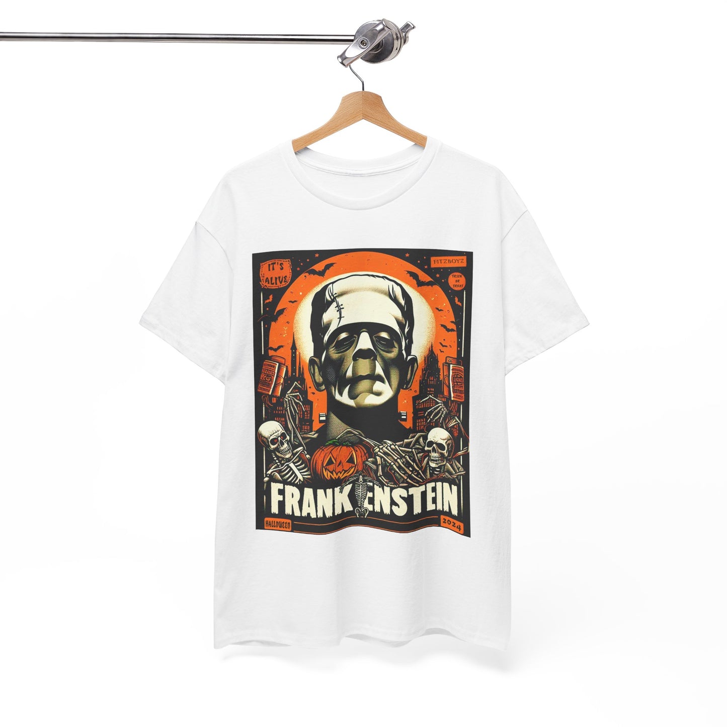 Fitzboyz 2024 halloween Exclusive Print Unisex Heavy Cotton Tee