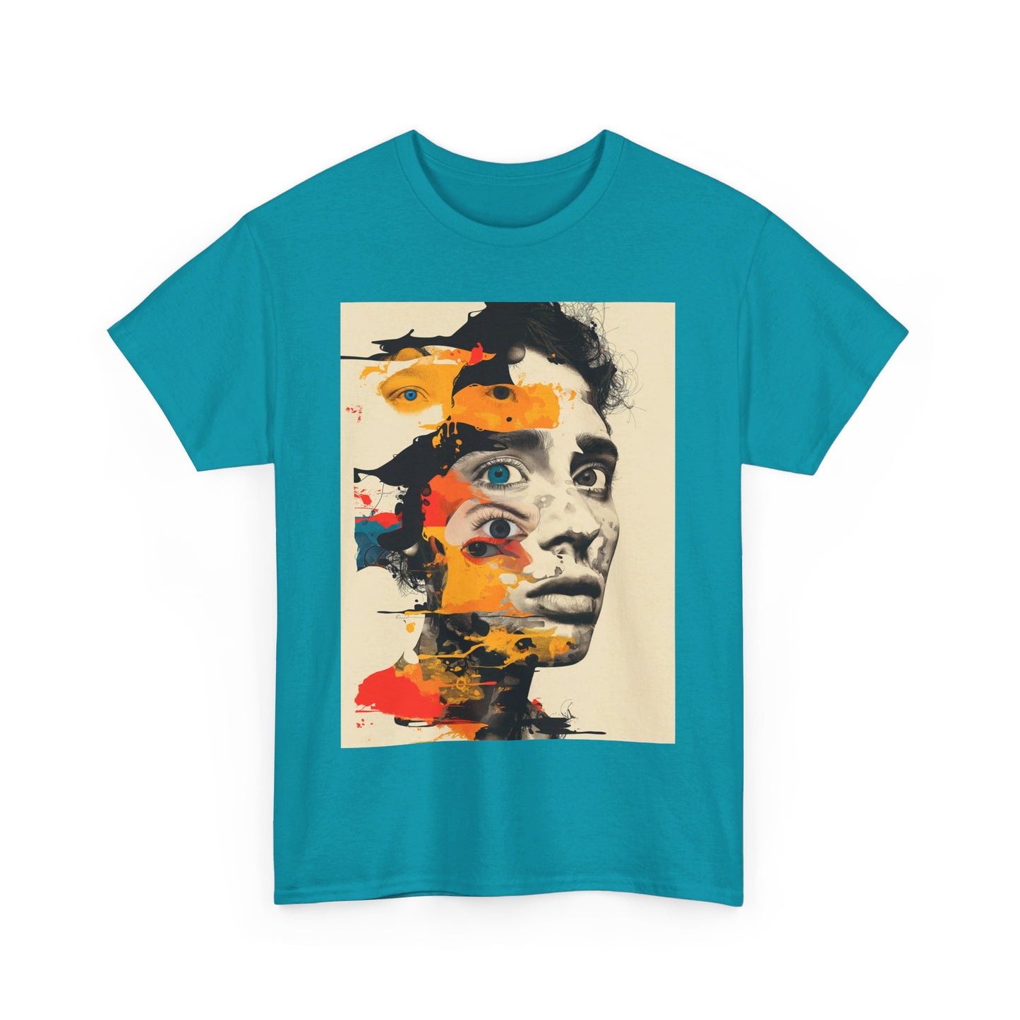 Multifaceted Gaze Unisex Heavy Cotton Graphic Tee