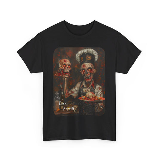 Fitzboyzprintz Bone Appetit Unisex Heavy Cotton Tee