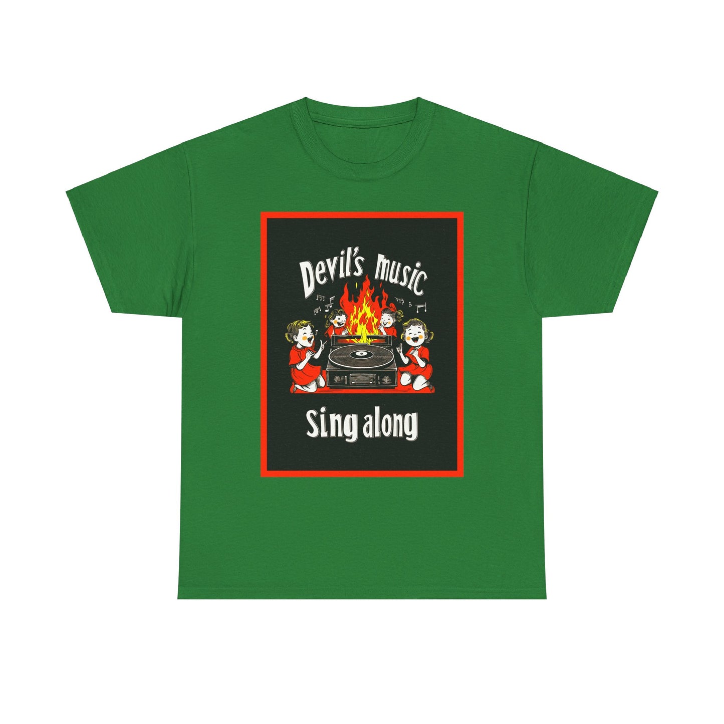Devil's Music Unisex Heavy Cotton Tee