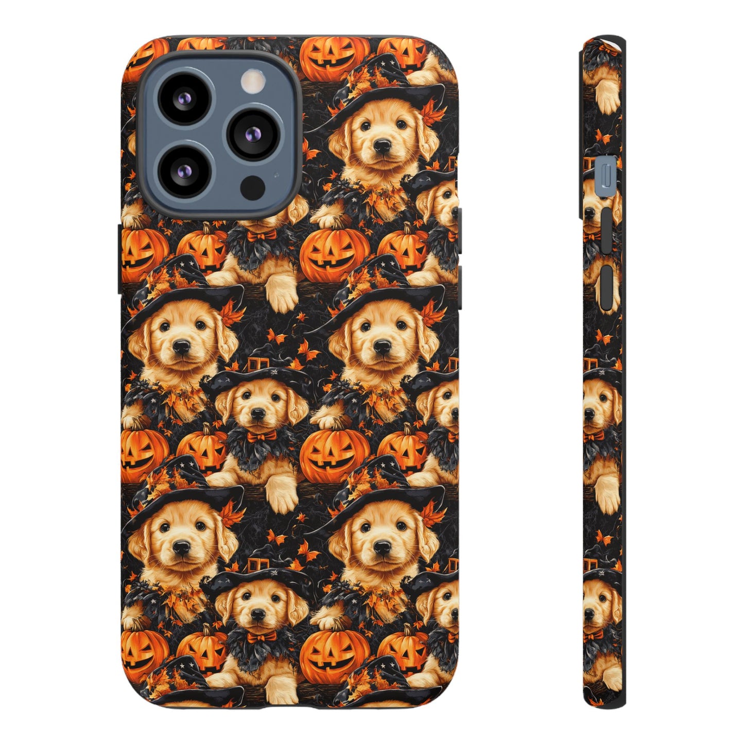 Happy Howl-O-Ween Golden Retriever Tough Case