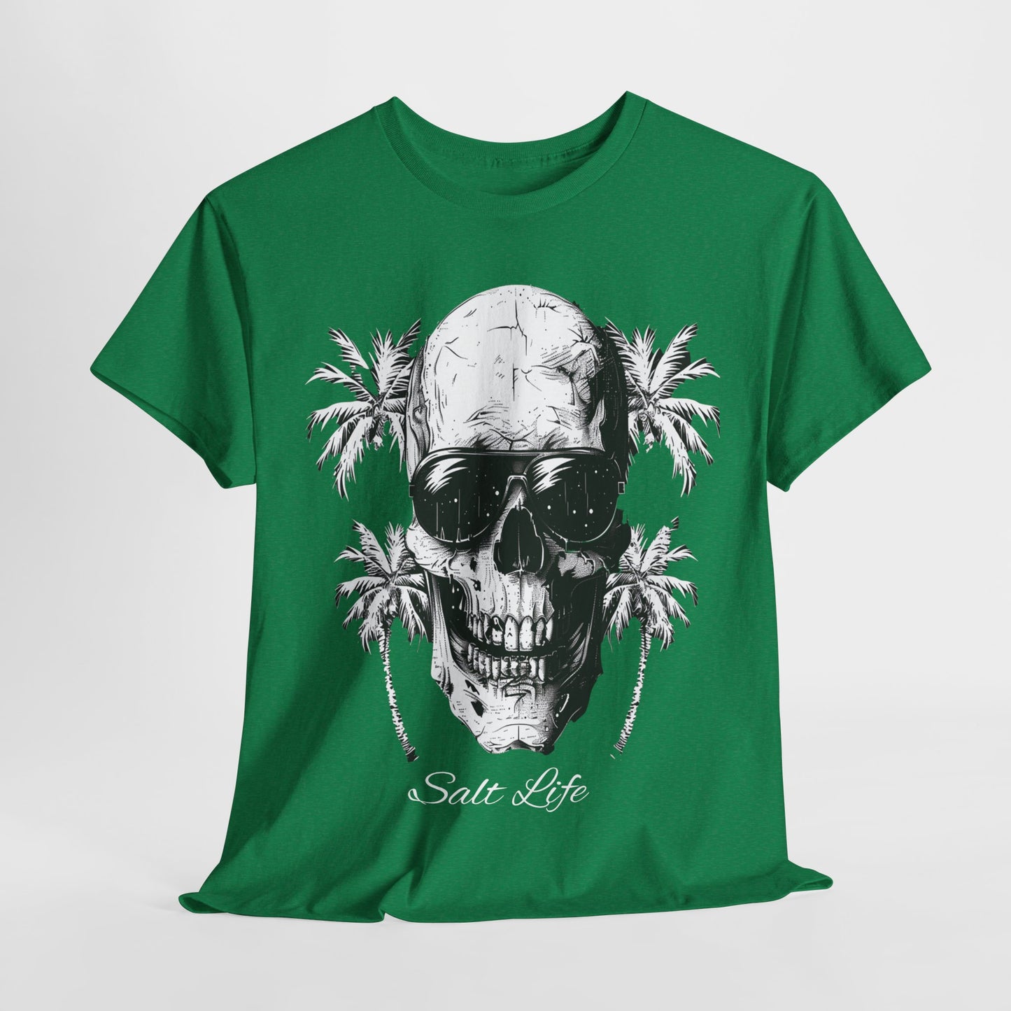 Salt Life Skull Beach Vibes Unisex Heavy Cotton Tee