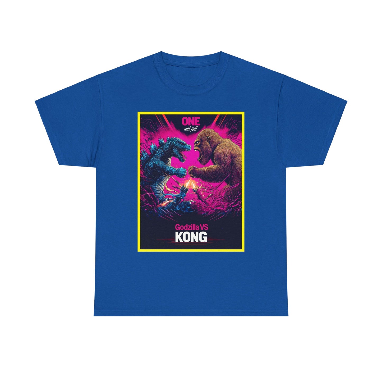 Zilla VS Kong Unisex Heavy Cotton Tee