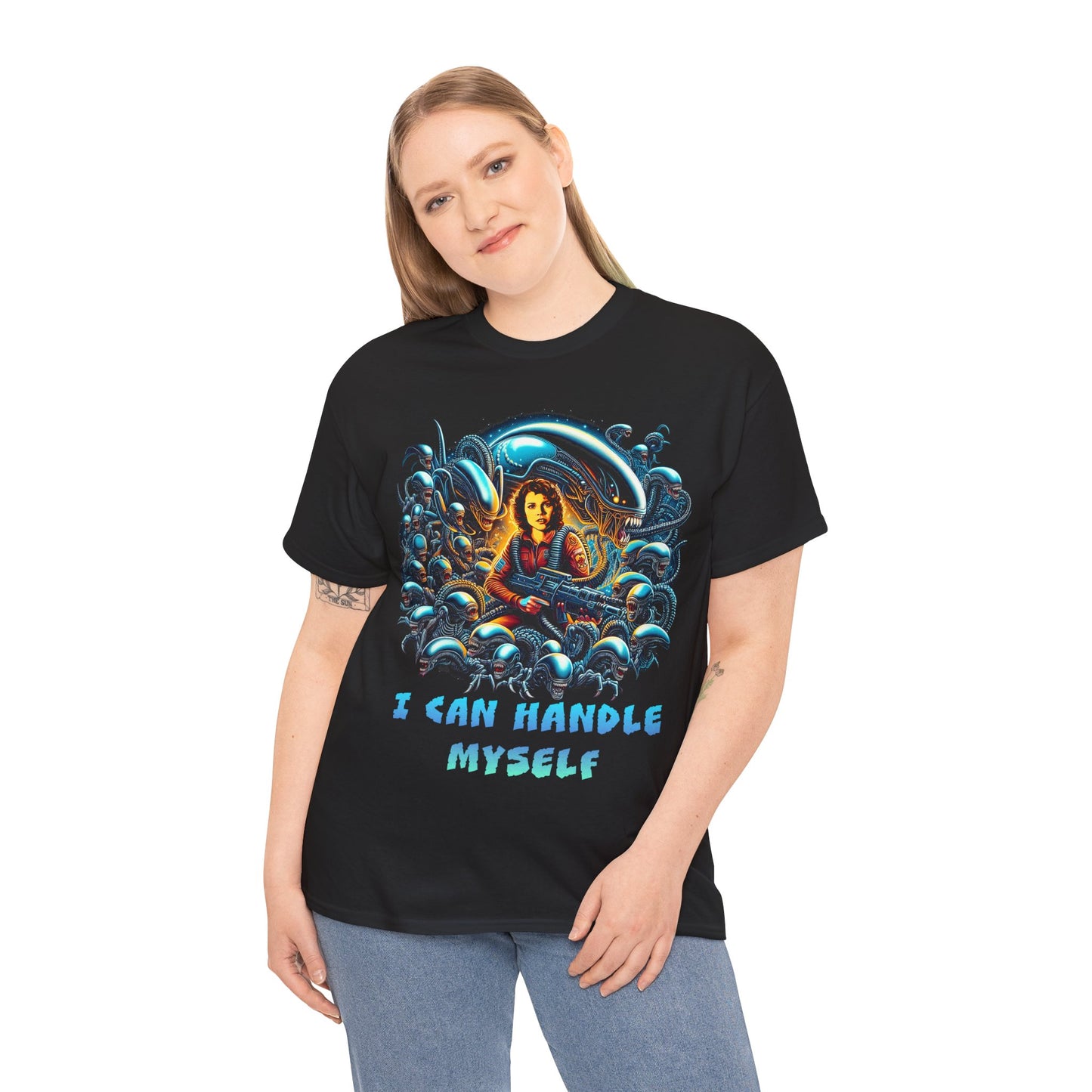 I Can Handle Myself Unisex Heavy Cotton Tee