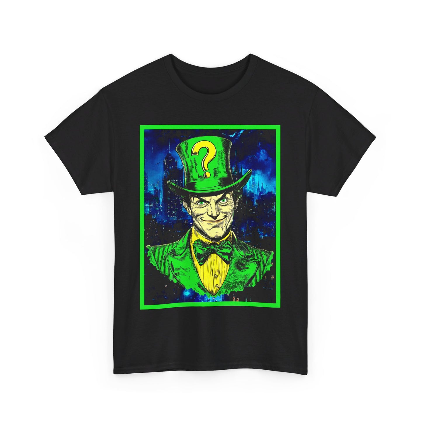 riddle me this Unisex Heavy Cotton Tee