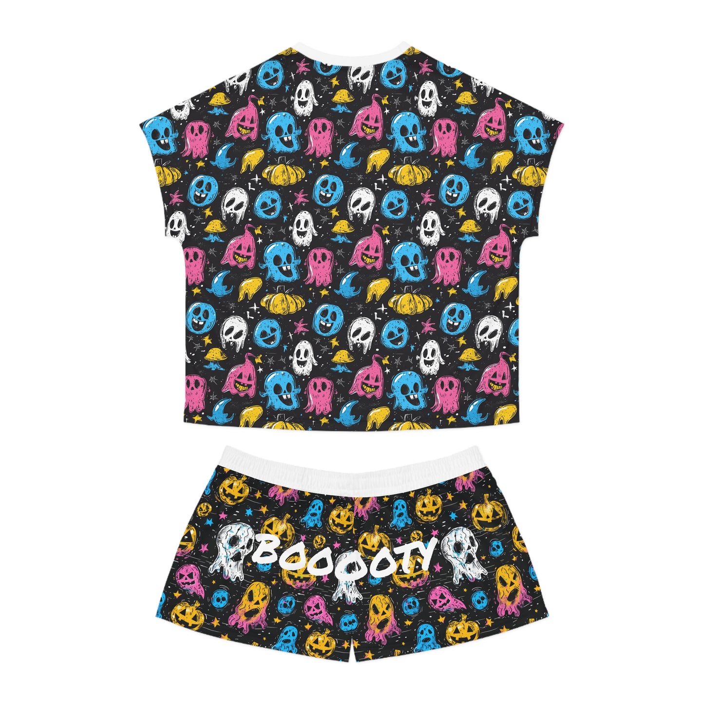 Boo Tee / Booty Women's Short Pajama Set