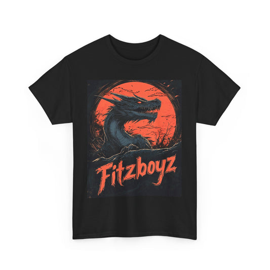Fitzboyz Dragon Unisex Heavy Cotton Tee