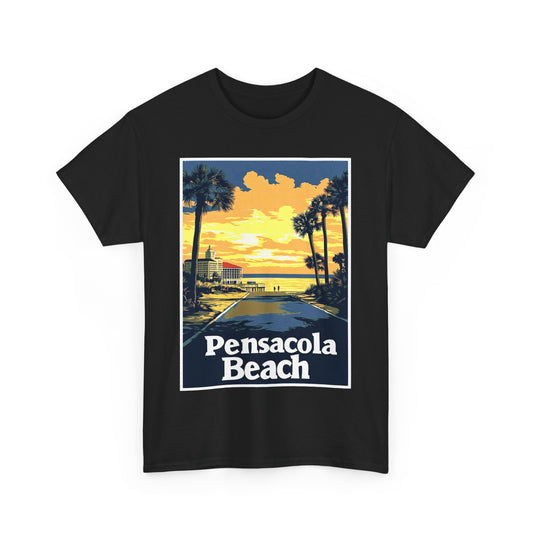 Pensacola Beach Unisex Heavy Cotton Tee