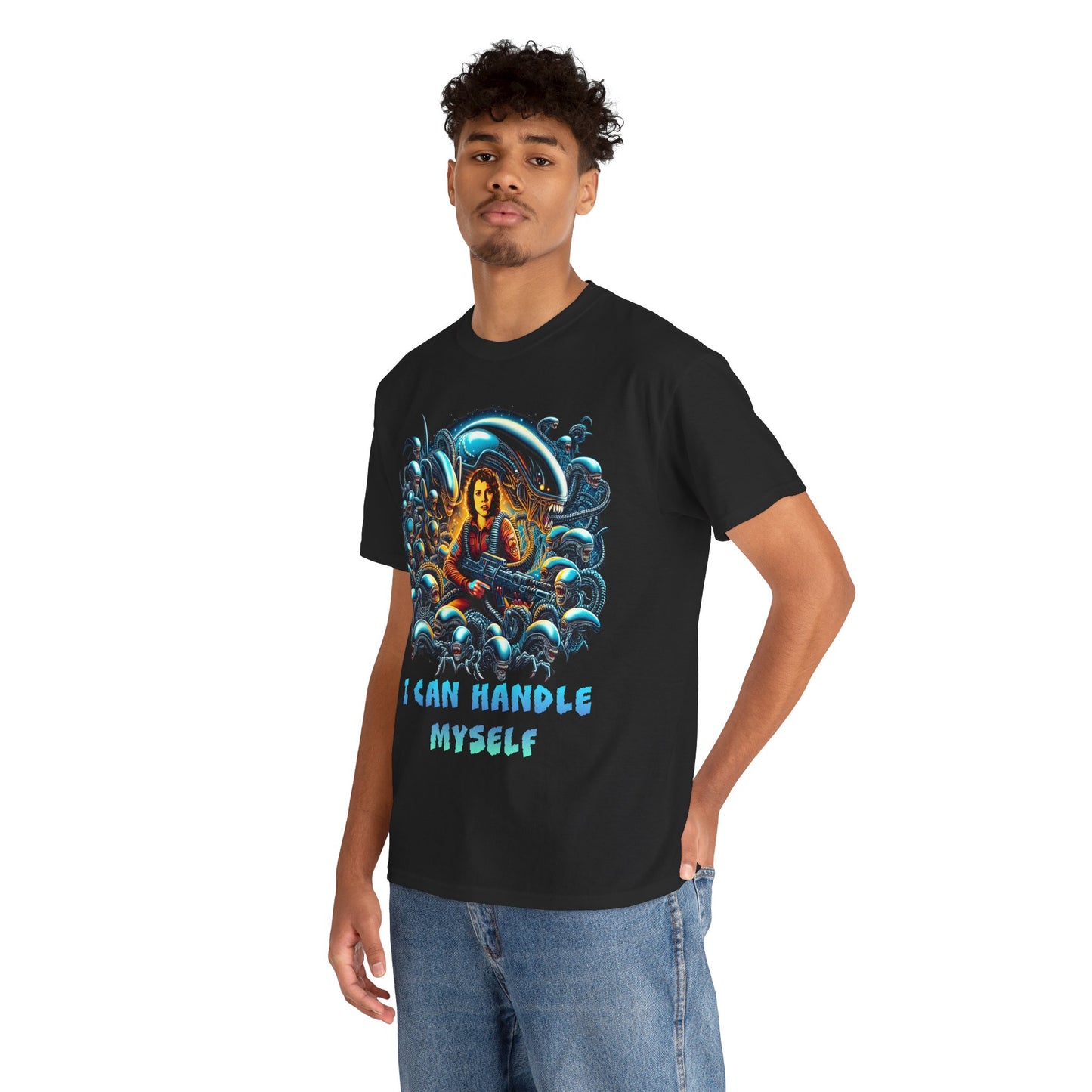 I Can Handle Myself Unisex Heavy Cotton Tee