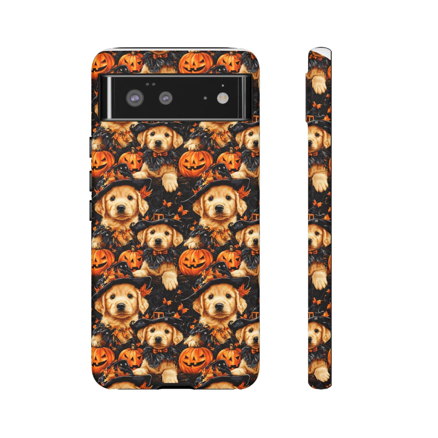 Happy Howl-O-Ween Golden Retriever Tough Case