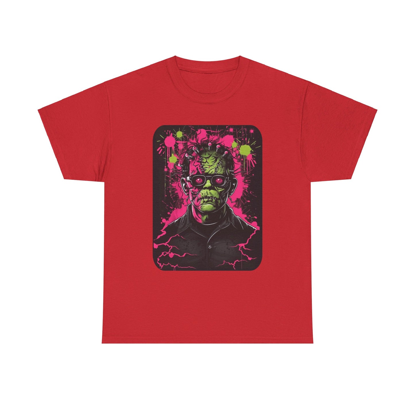Fitzboyzprintz - Frankenstein's Monster Pop Art Unisex Heavy Cotton Tee