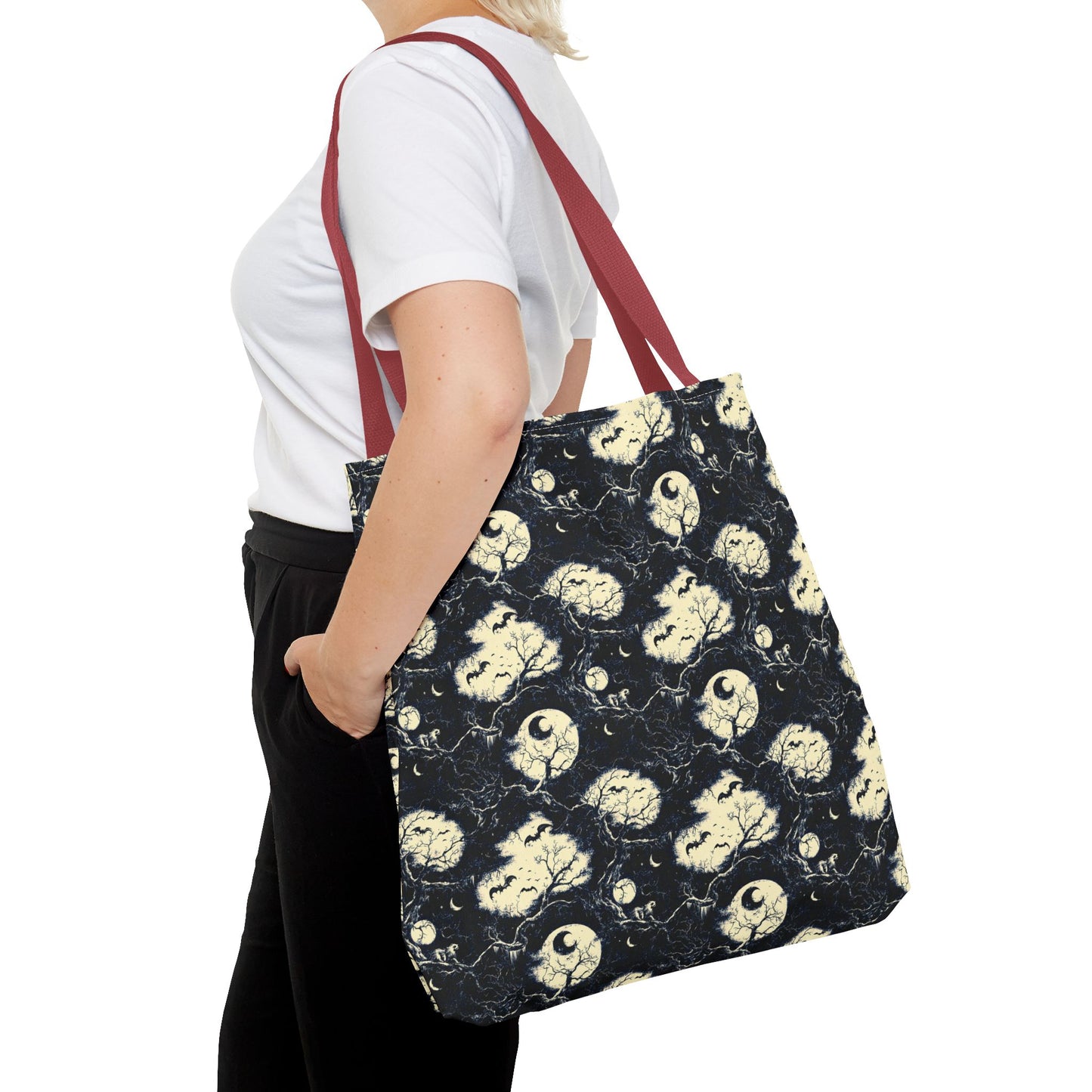 Bats and Moons Tote Bag