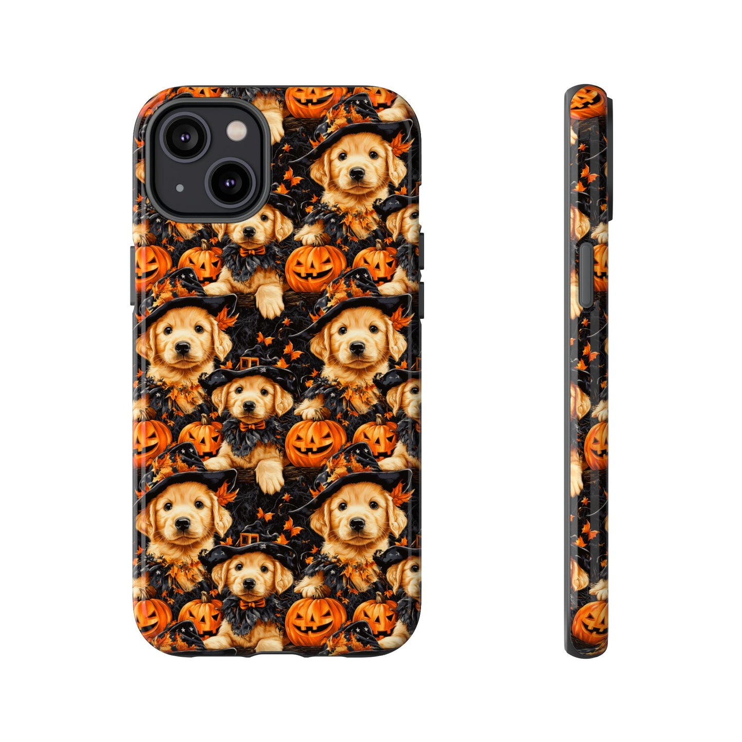 Happy Howl-O-Ween Golden Retriever Tough Case