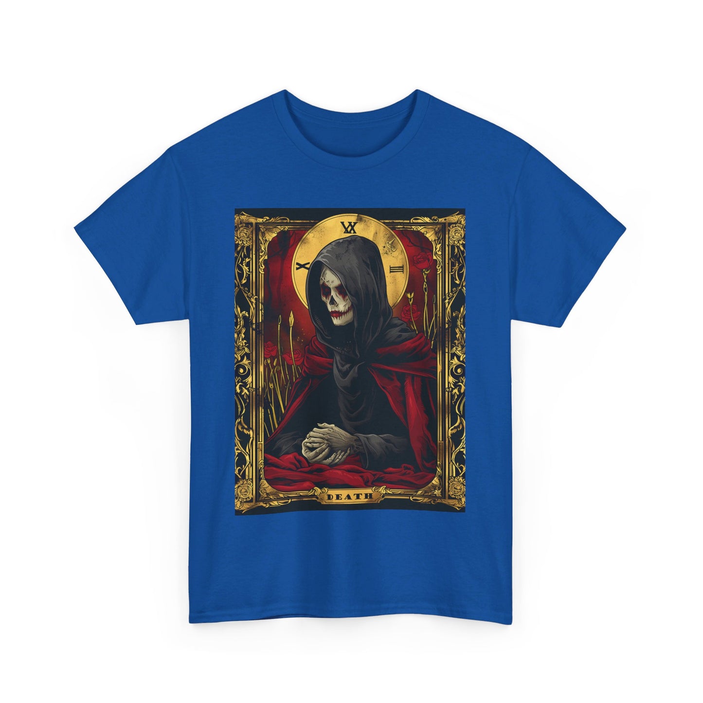 Fitzboyzprintz - Death Tarot Card Unisex Heavy Cotton Shirt