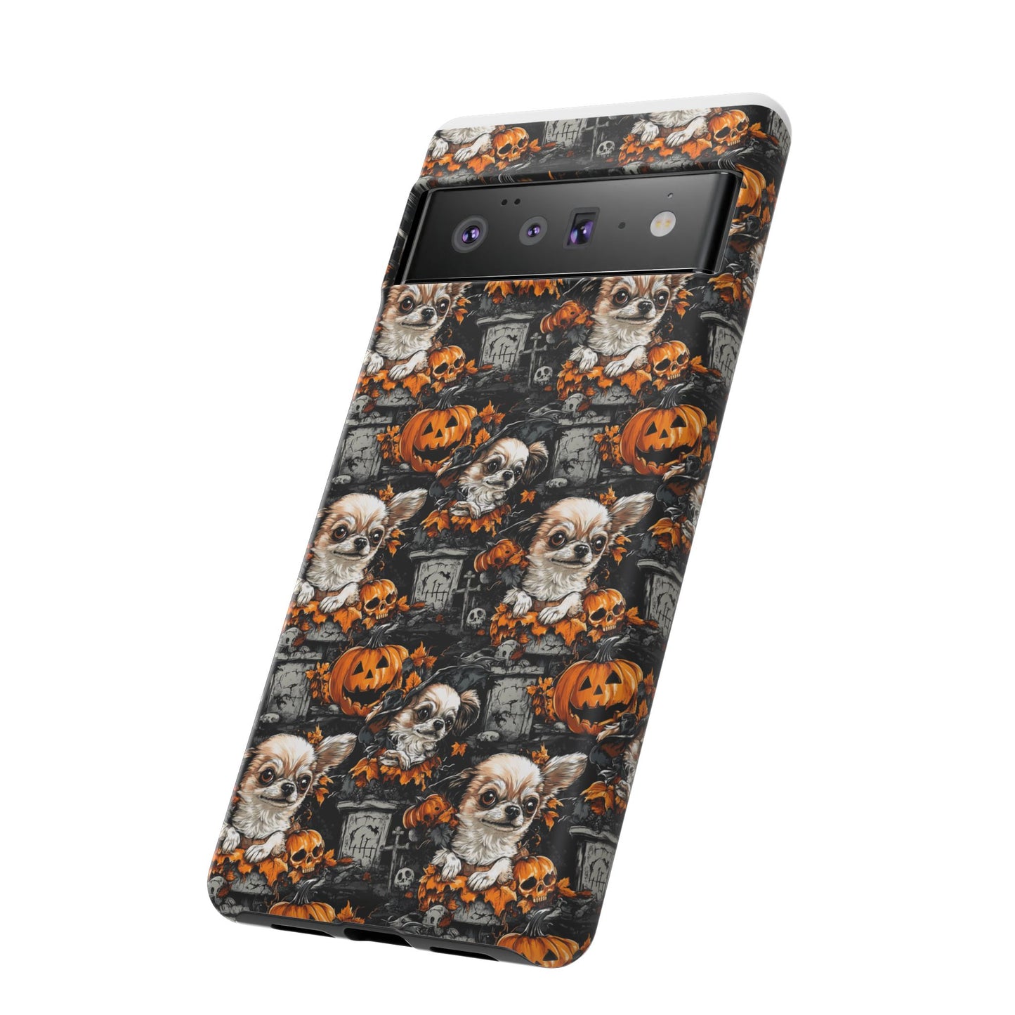 Happy Howl-O-Ween Chihuahua Tough Case