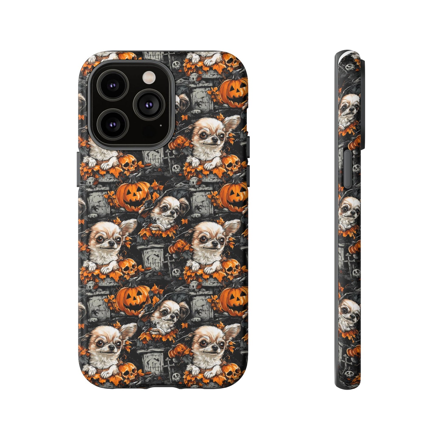 Happy Howl-O-Ween Chihuahua Tough Case