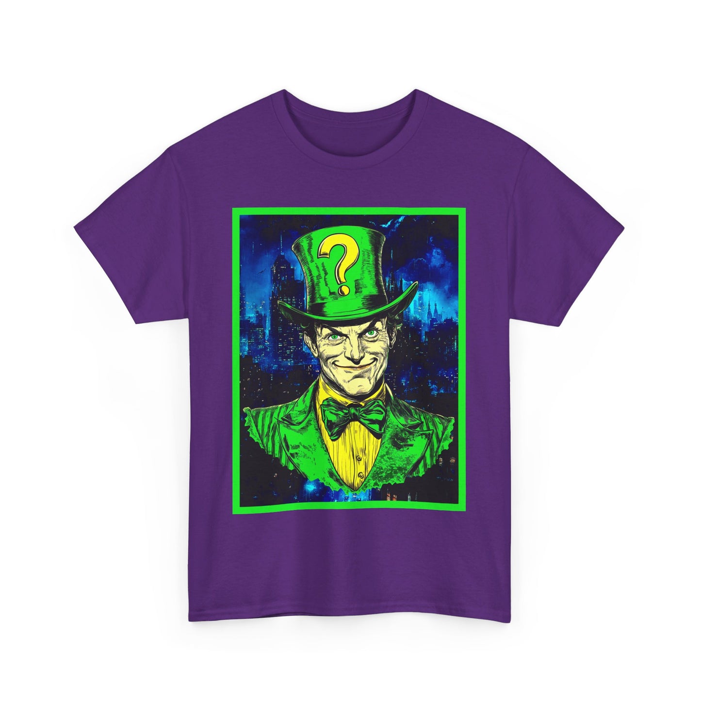 riddle me this Unisex Heavy Cotton Tee