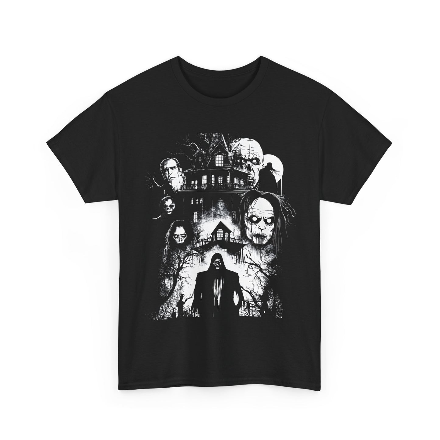 Haunted Times Unisex Heavy Cotton Tee