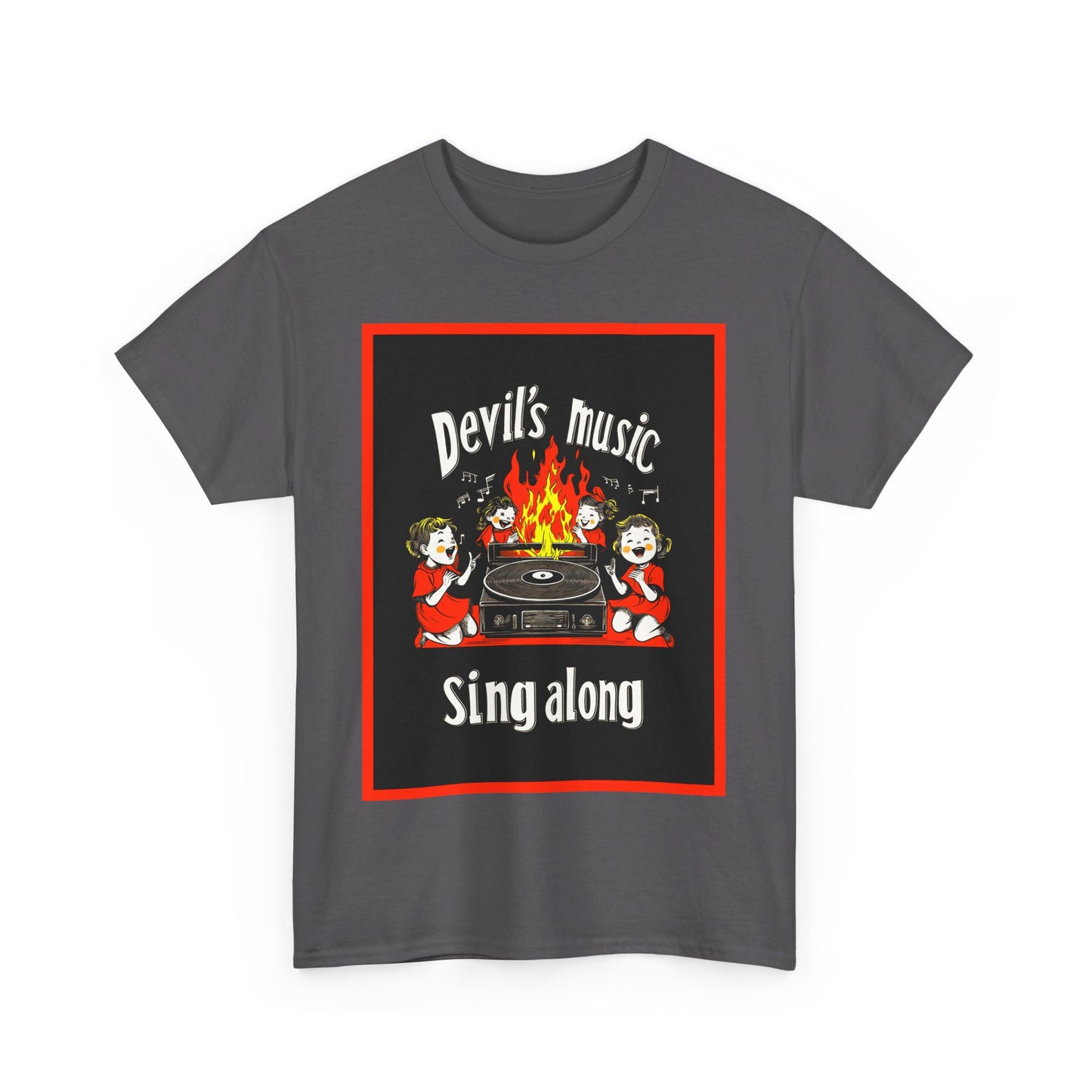 Devil's Music Unisex Heavy Cotton Tee