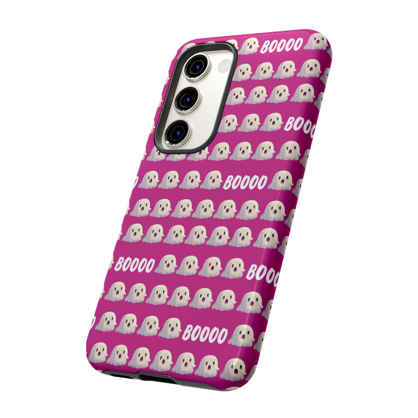 Pink Halloween Ghost Boos Tough Cases
