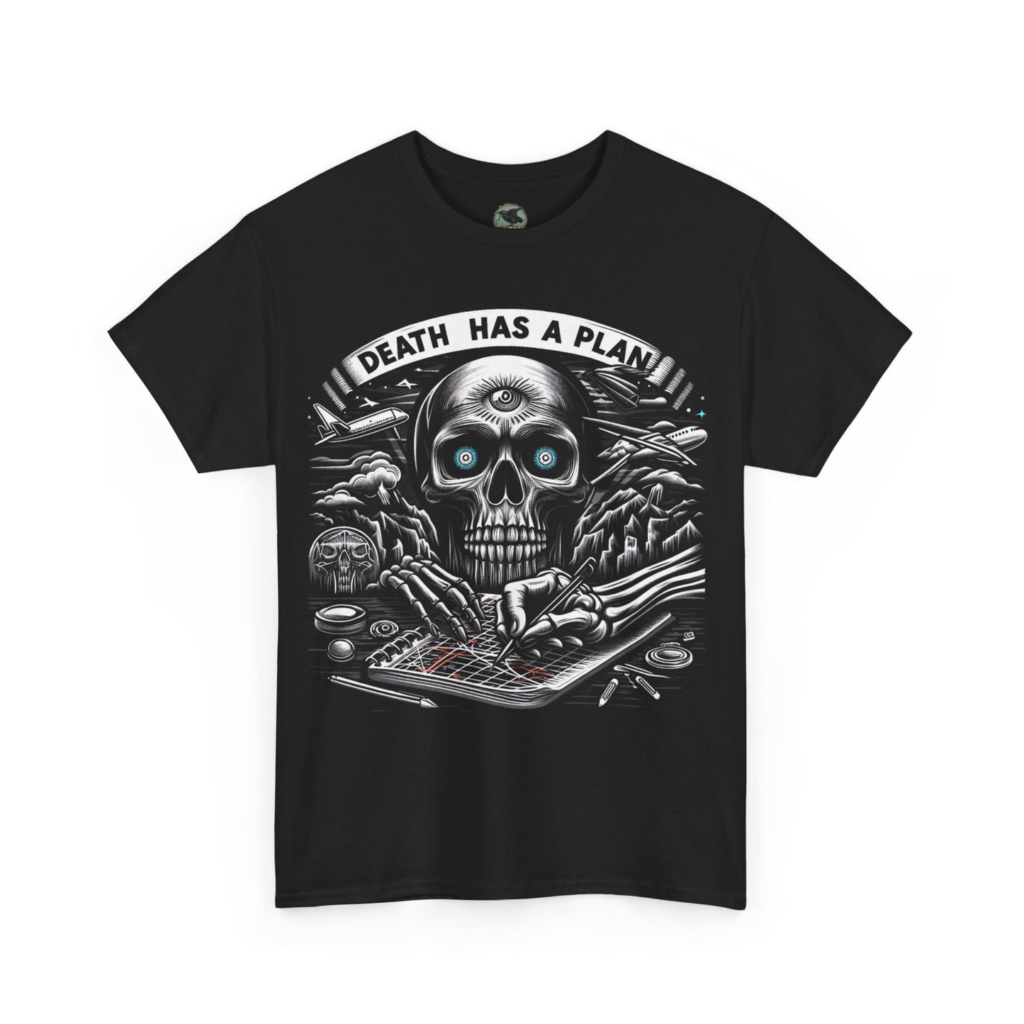 Death Has A Plan Unisex Heavy Cotton Tee