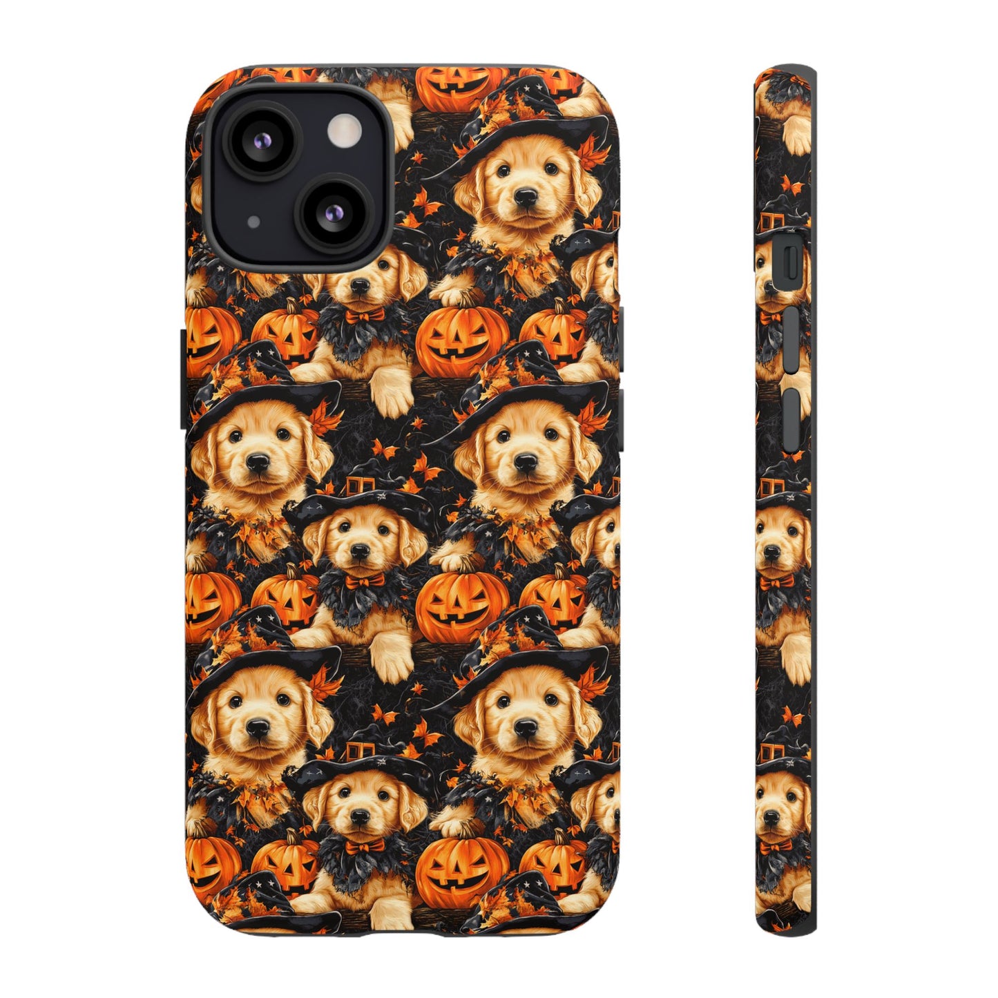 Happy Howl-O-Ween Golden Retriever Tough Case