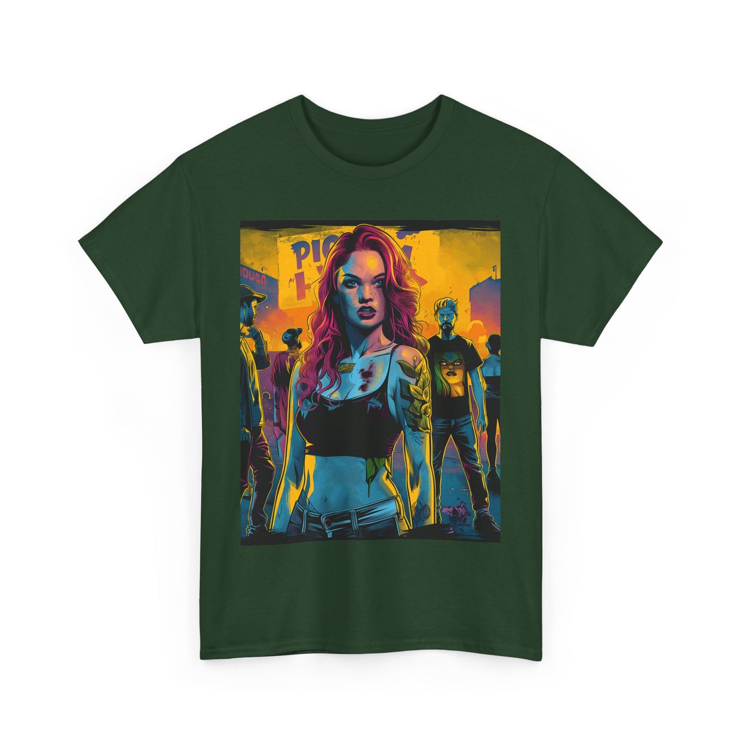 Fitzboyzprintz - Rebel Stance Unisex Heavy Cotton Graphic Tee