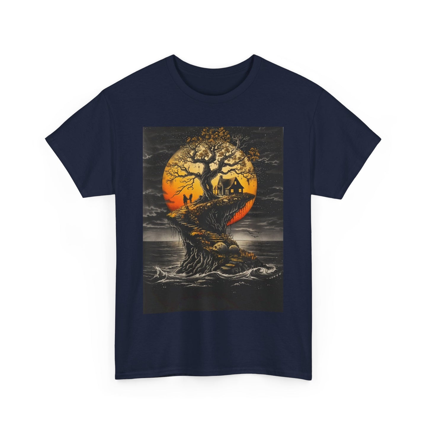 Fitzboyzprintz Mystic Tree Unisex Heavy Cotton Graphic Tee