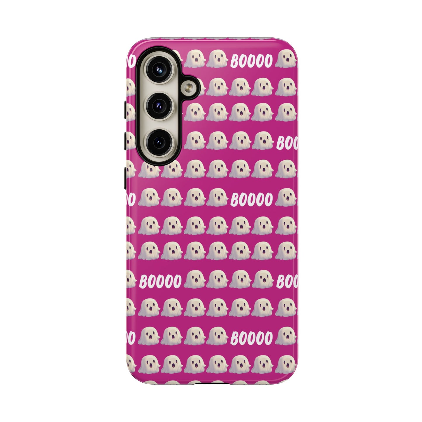 Pink Halloween Ghost Boos Tough Cases